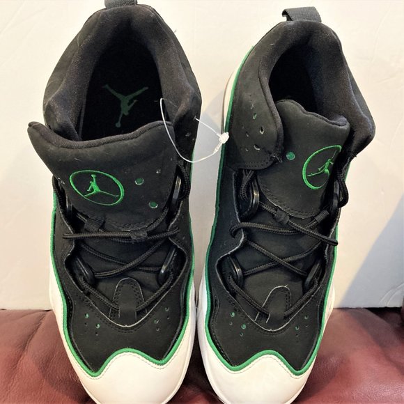 Jordan BRAND NEW Shoes 428794 VICTORY RETRO Athletic Men 8.5 White Black Green main image 4